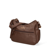 Borsa a tracolla da donna Ecopelle BC1383-COFFEE B Cavalli