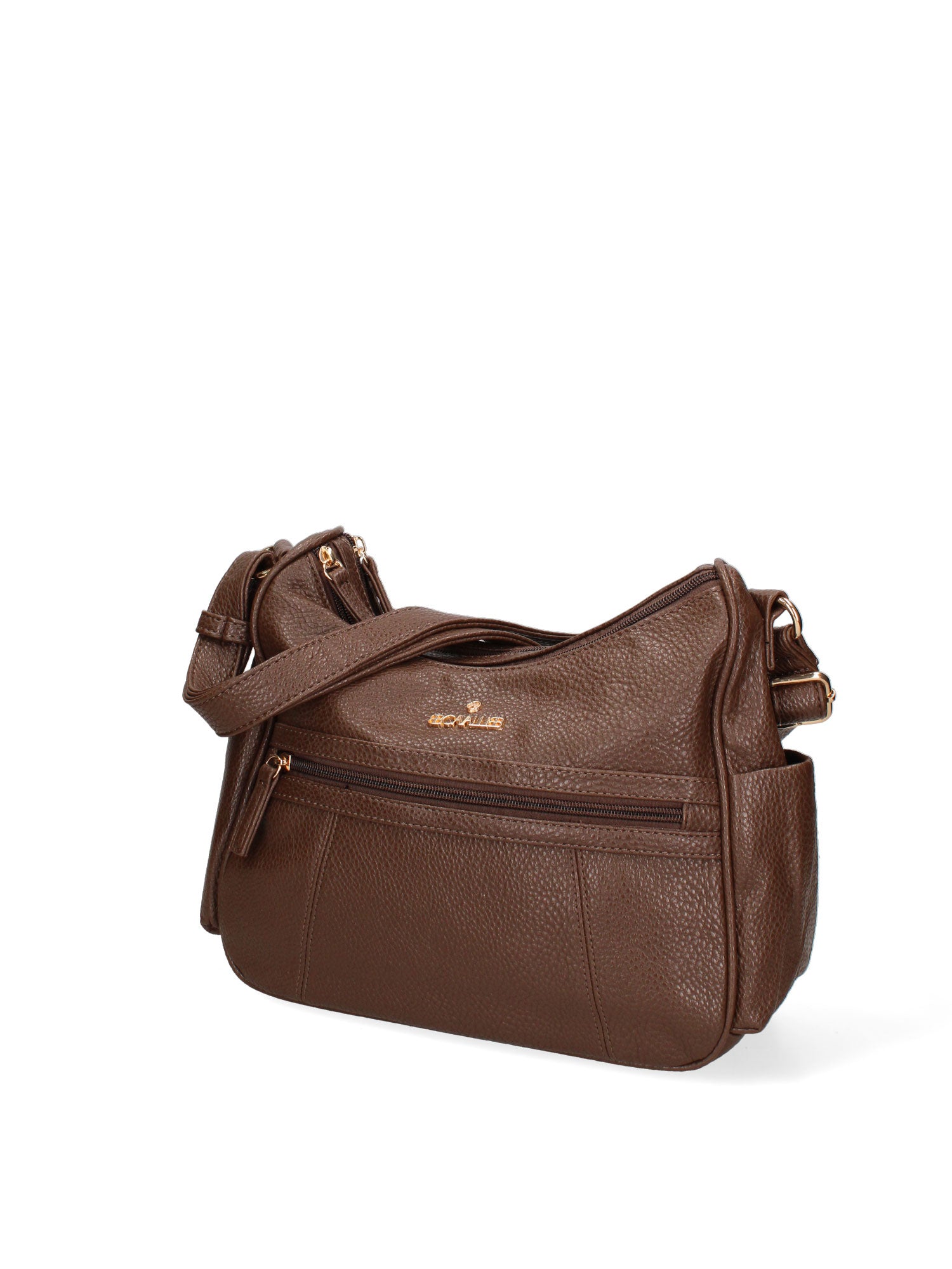 Borsa a tracolla da donna Ecopelle BC1383-COFFEE B Cavalli