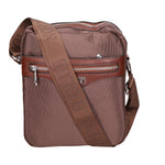 Borsa a tracolla uomo Pelle PU e nylon PCL3071-EARTH Northampton Polo Club