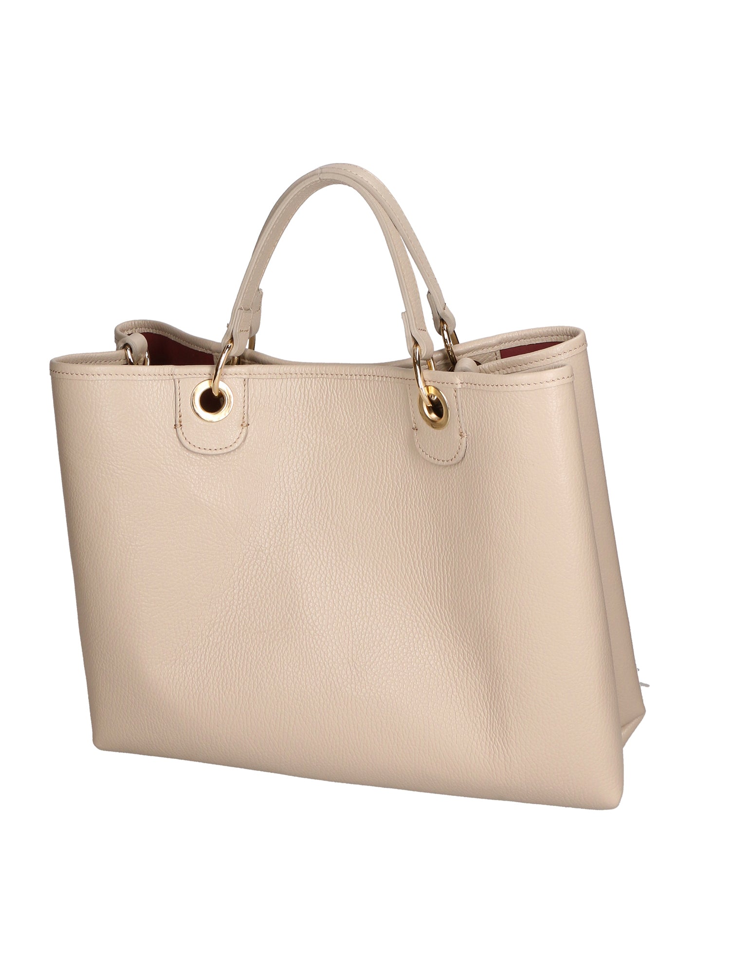 Azurite Borsa a mano da donna 100% pelle 06105-D53 NUDE Gave Lux