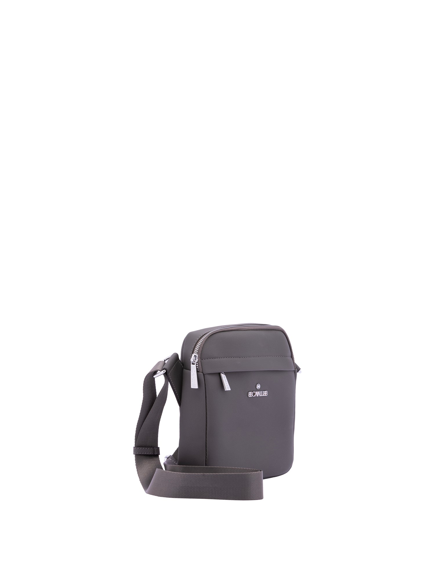 Borsa a tracolla da uomo 100% poliestere BC1096-GRIGIO B Cavalli