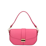 Borsa a spalla da donna Vera pelle 07229-L317 FUXIA Roberta Rossi