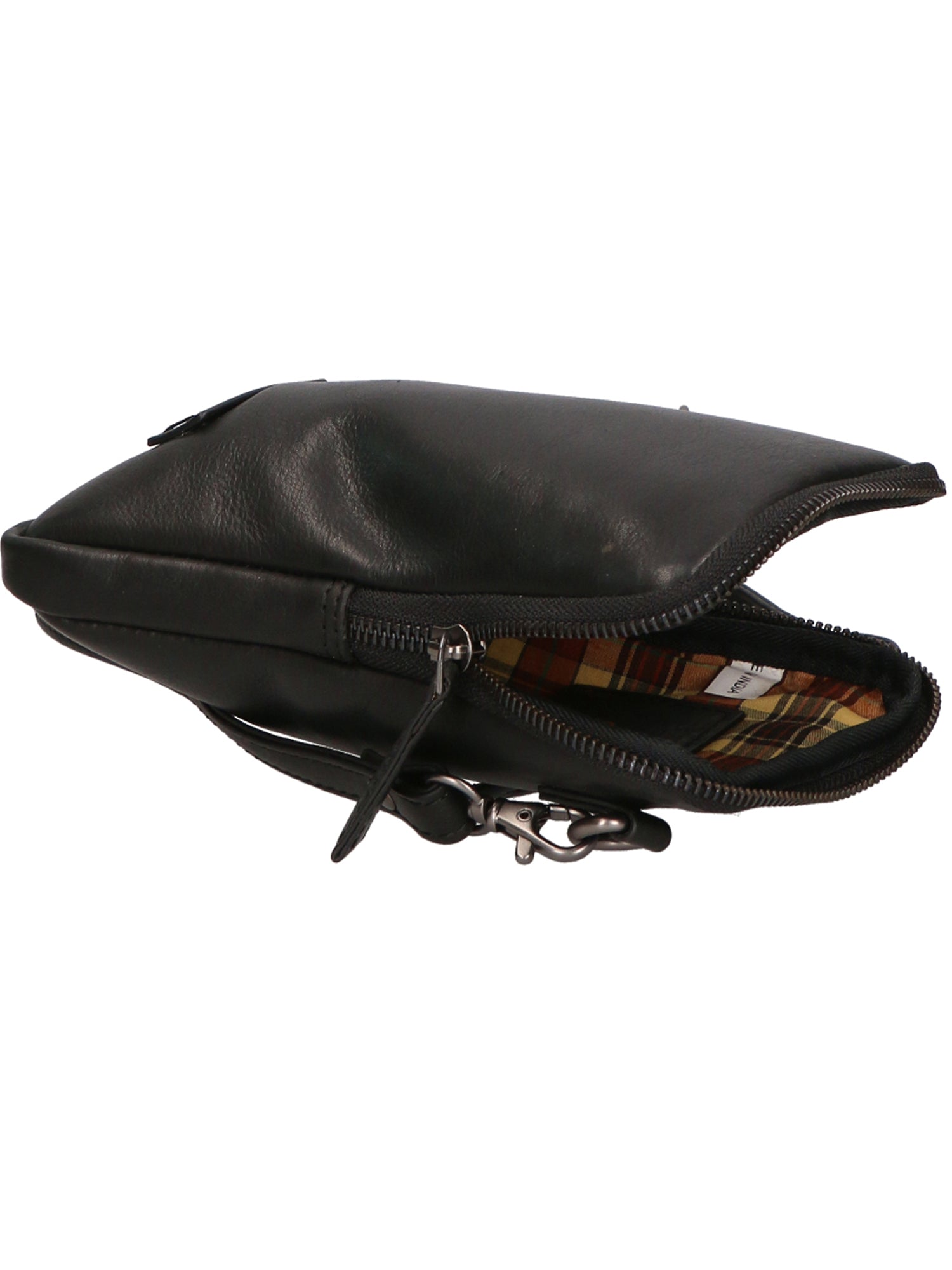 Borsa a tracolla unisex vera pelle 100% Made in Italy SN9861247-BLACK Santini Firenze