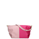 Borsa a spalla da donna Vera pelle 07165-D56 PINK+D02 FUXIA Roberta Rossi