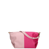 Borsa a spalla da donna Vera pelle 07165-D56 PINK+D02 FUXIA Roberta Rossi