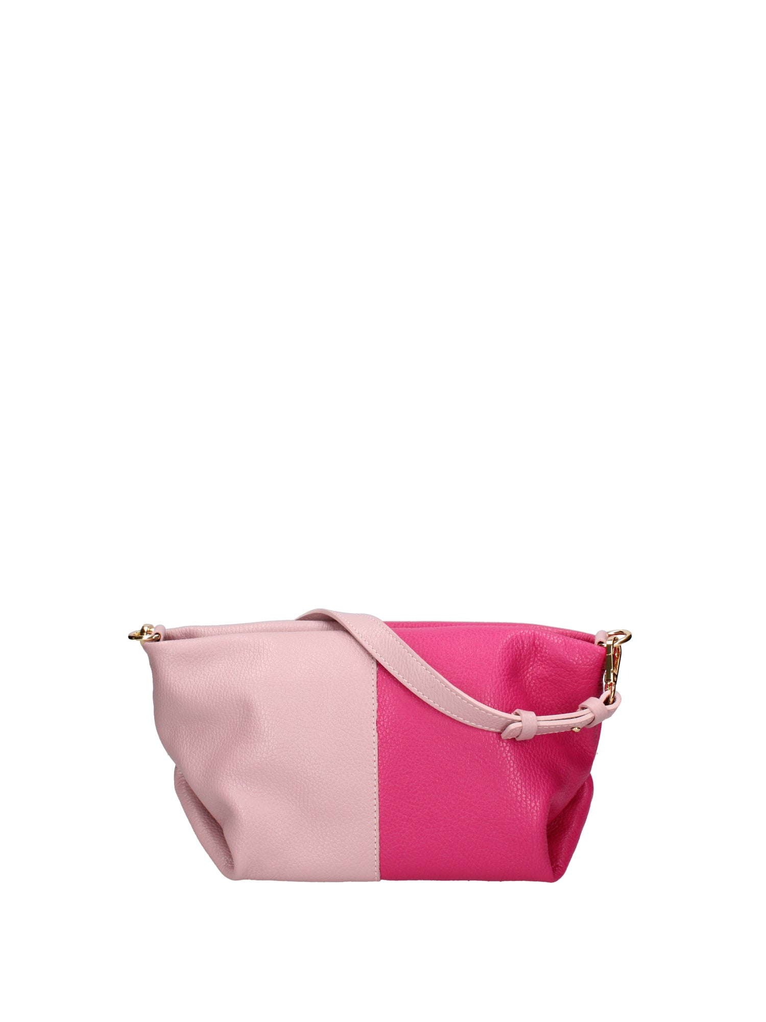 Borsa a spalla da donna Vera pelle 07165-D56 PINK+D02 FUXIA Roberta Rossi