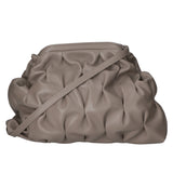 Miriam Borsa a spalla da donna Vera pelle 03770-S27 CENERE Gave Lux