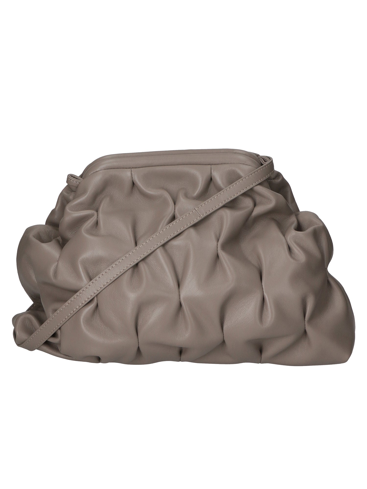 Miriam Borsa a spalla da donna Vera pelle 03770-S27 CENERE Gave Lux