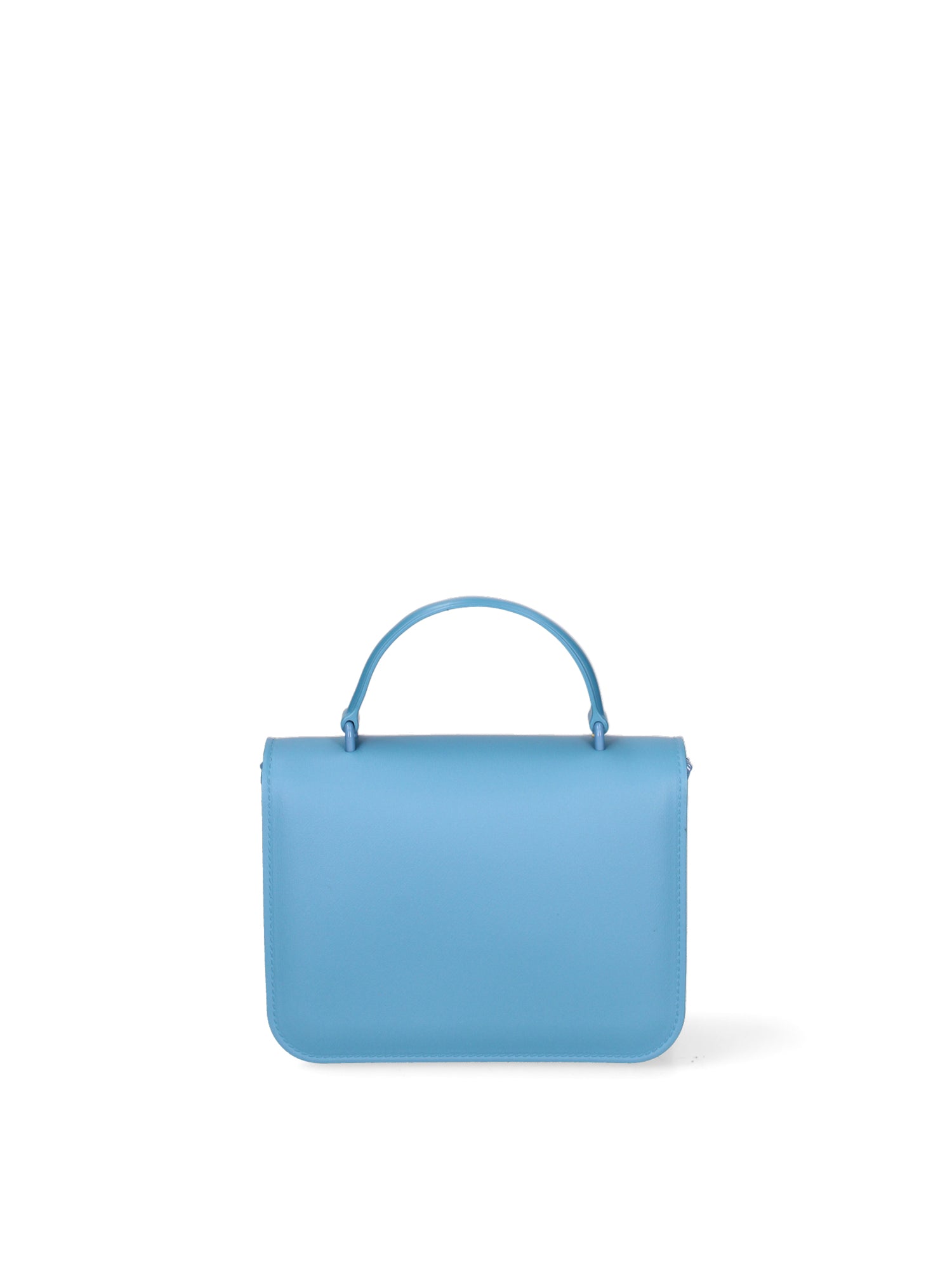 Borsa a tracolla da donna 100% Pvc FLAT-EAR 24-SUGAR BLUE Marc Ellis