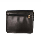 Bibiana Borsa a tracolla da donna Vera pelle 10018 1107-NERO BLACK Gave Lux