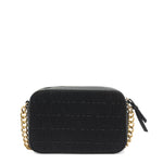 Borsa a tracolla da donna 100% poliuretano FANNIE-NY-BLACK-GOLD Marc Ellis