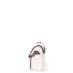 Borsa a mano da donna 100% Pvc FLAT-S-BALL 24-WHITECAP - SATIN CDF Marc Ellis