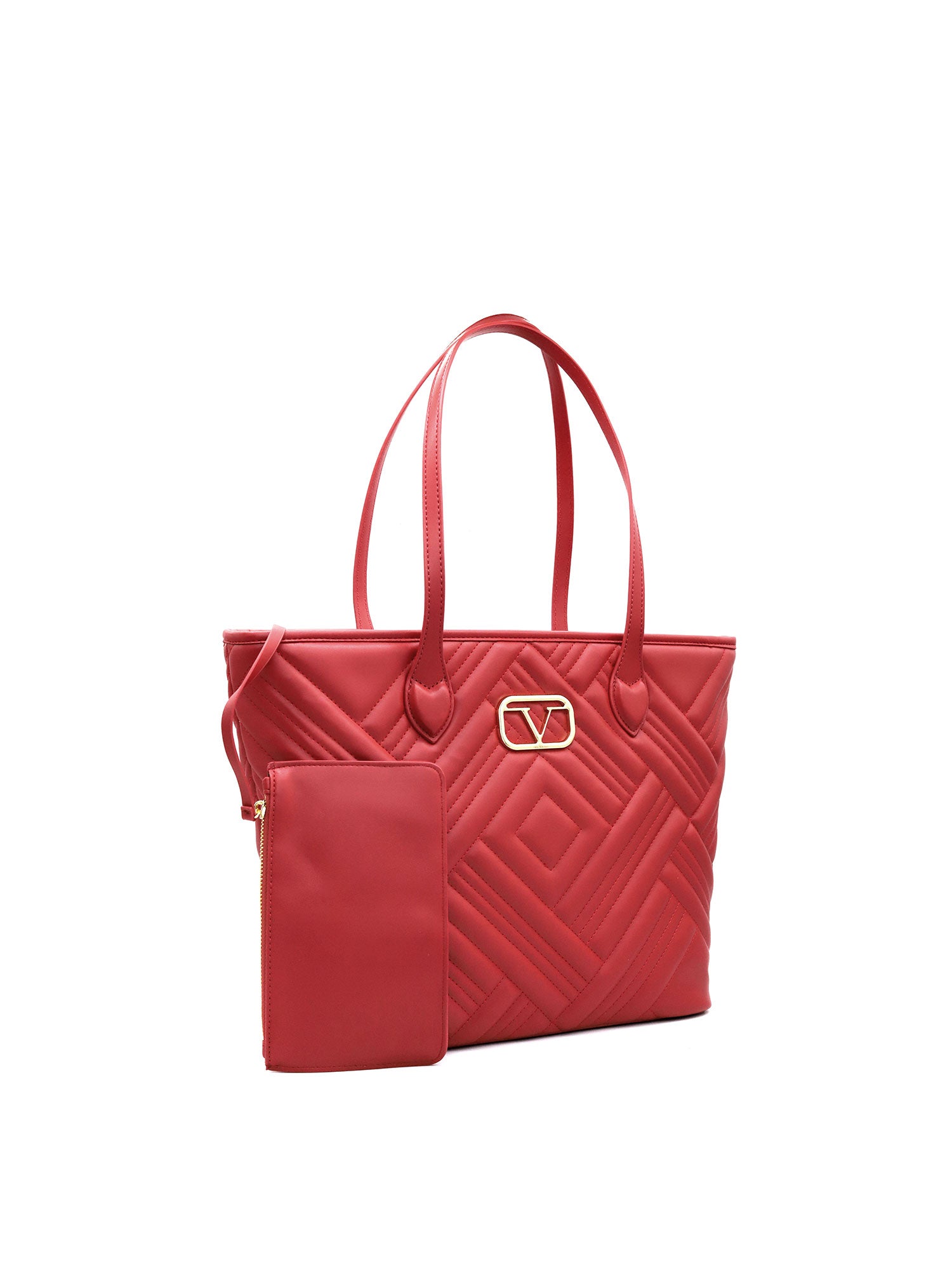 Santorini Borsa Shopper da donna Ecopelle VT-203-ROSSO 19V69 Italia