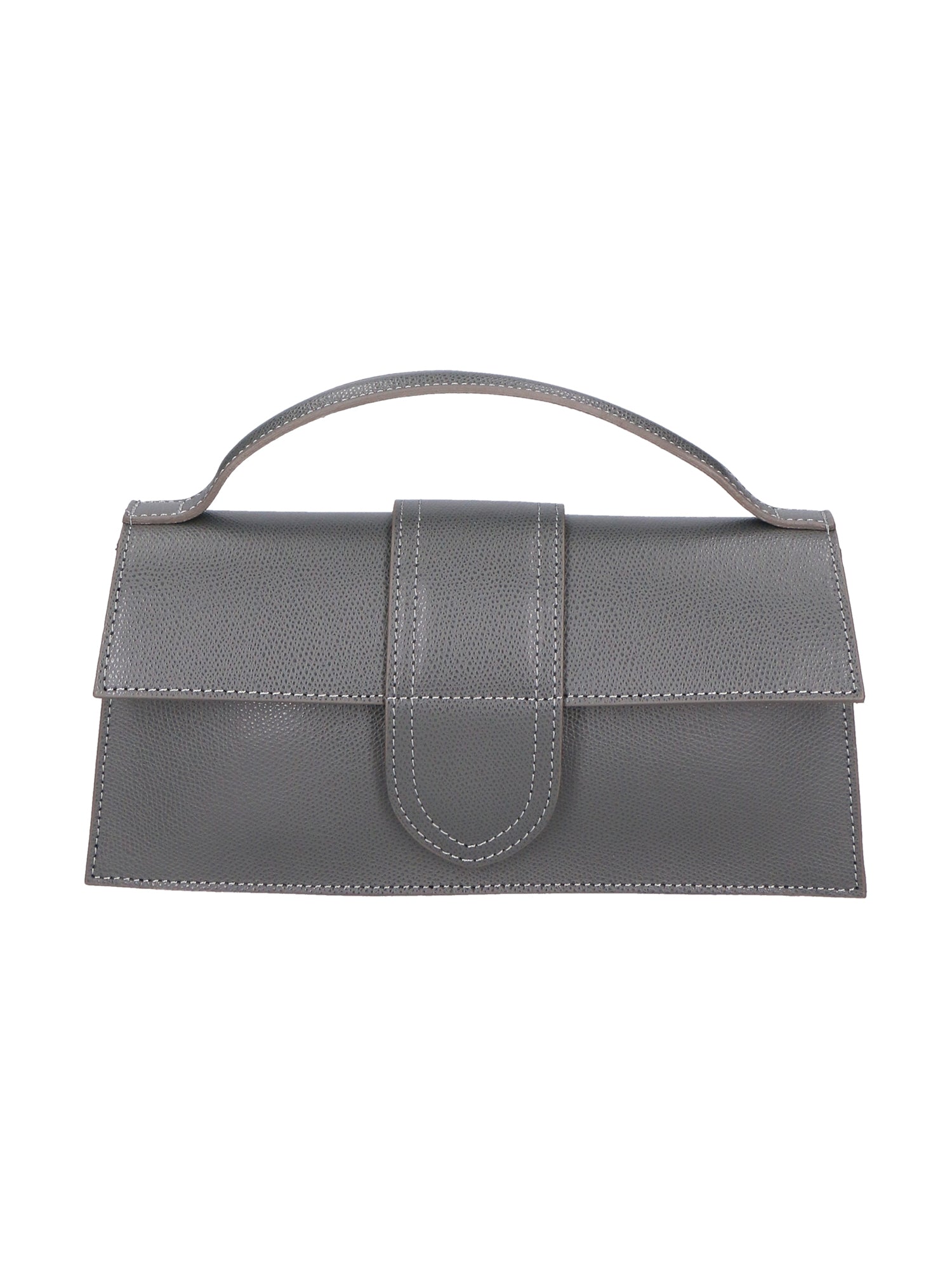 Liliana Borsa a mano da donna Vera pelle 06516-GRIGIO Gave Lux