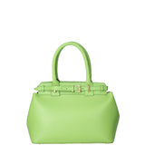 Borsa a mano da donna Vera Pelle 07146-D12 VERDE Viola Castellani