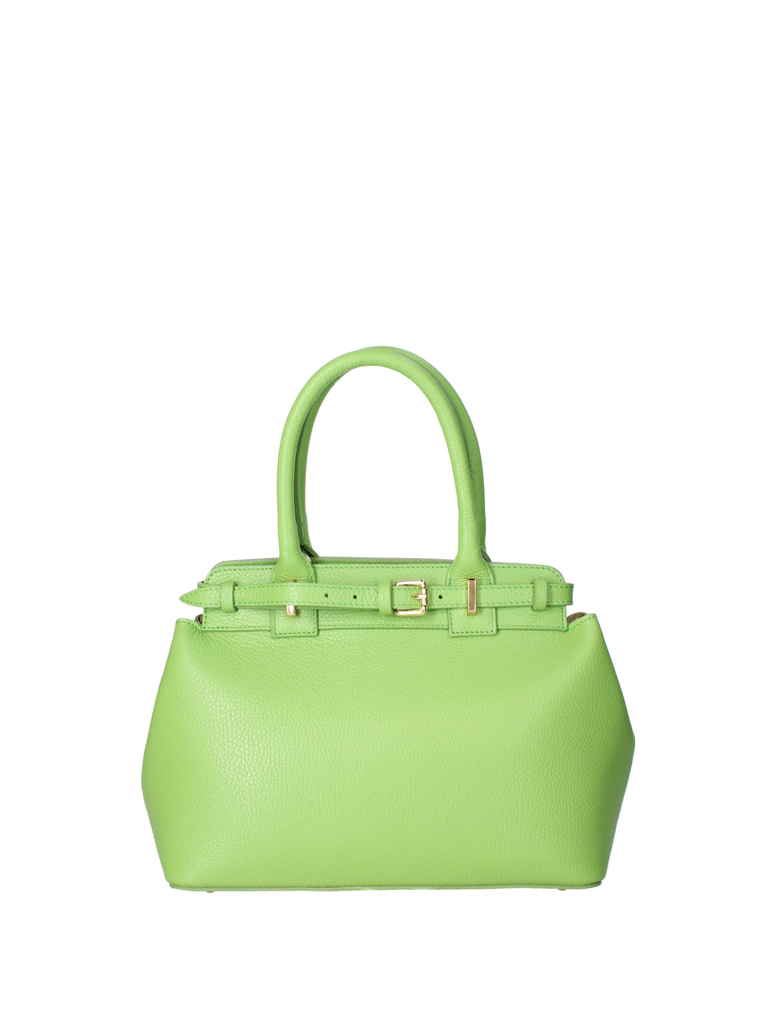 Borsa a mano da donna Vera Pelle 07146-D12 VERDE Viola Castellani