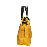 Emilia Borsa a spalla da donna Vera pelle 80059-008 GIALLO Gave Lux