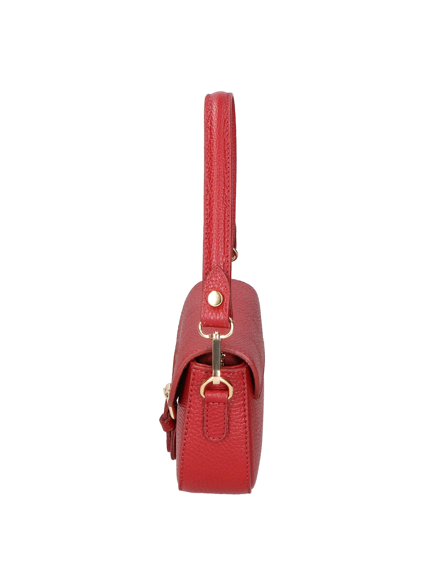 Viktoria Borsa a spalla da donna Vera pelle 06526-D10 ROSSO SCURO Gave Lux