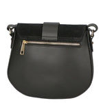 Carola Borsa a tracolla da donna Vera pelle 10036-P218 NERO Gave Lux