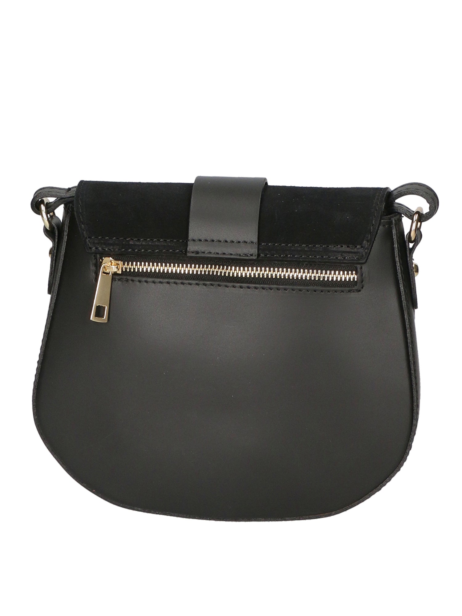Carola Borsa a tracolla da donna Vera pelle 10036-P218 NERO Gave Lux