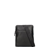 Borsa a tracolla uomo vera pelle Casual JR-B140-BLACK John Richmond