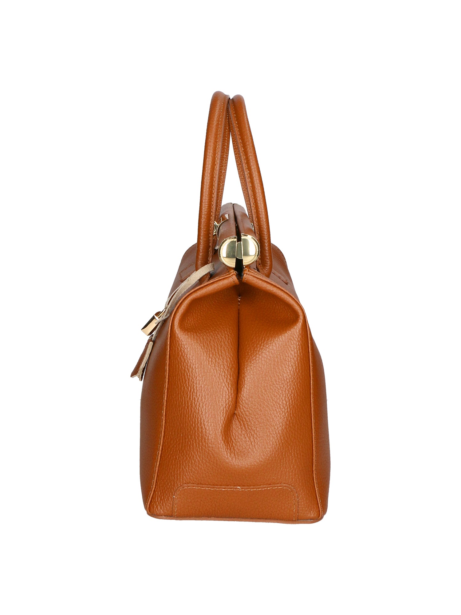 Aleria Borsa a mano da donna Vera pelle 8005-D17 CUOIO SCURO Gave Lux