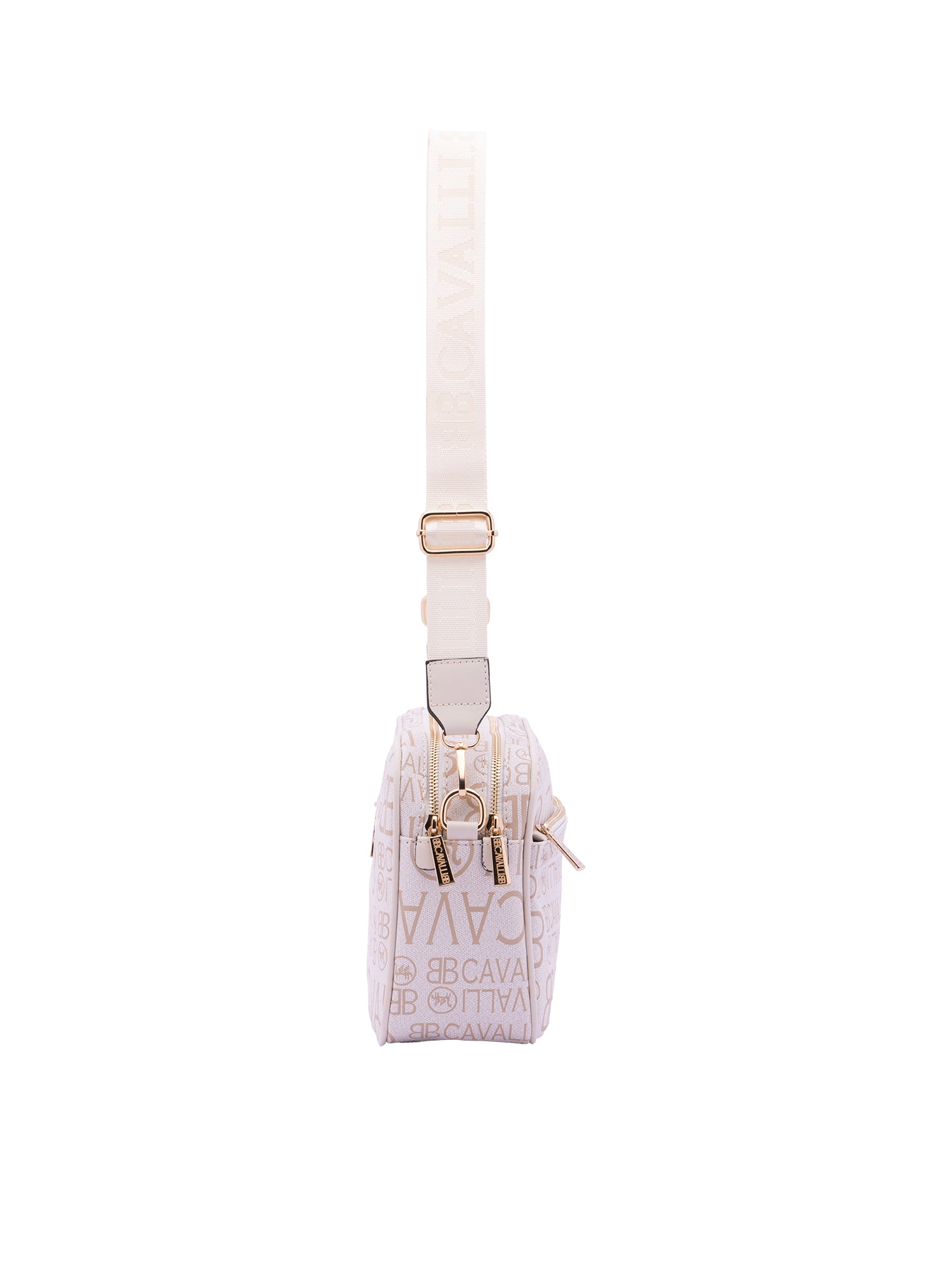 Borsa a tracolla da donna Ecopelle BC1416-OFF WHITE B Cavalli