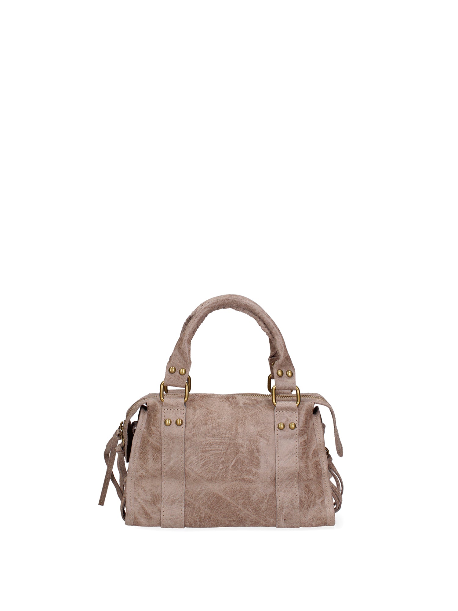Erisia Borsa a spalla da donna Vera pelle 06091-009 TAUPE SCURO Gave Lux