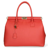 Aleria Borsa a mano da donna Vera pelle 8005-D35 PAPAYA Gave Lux