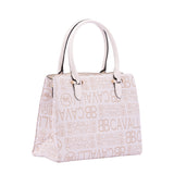 Borsa a mano da donna Ecopelle e poliestere BC1370-BIANCO B Cavalli