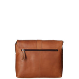 Borsa a tracolla da uomo Vera pelle HILB-3094-CUOIO Hill Burry
