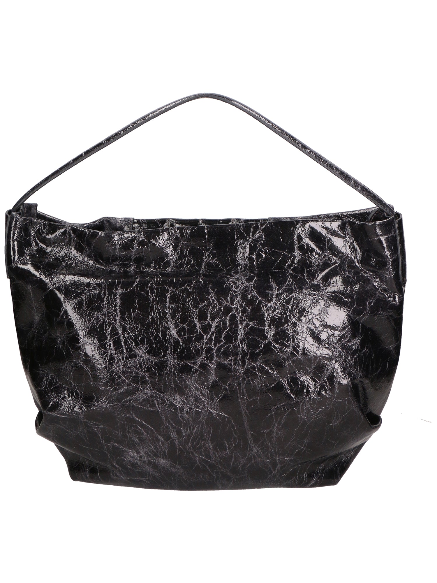 Vanda Borsa a spalla da donna Vera pelle 06507-042 GRIGIO SCURO Gave Lux