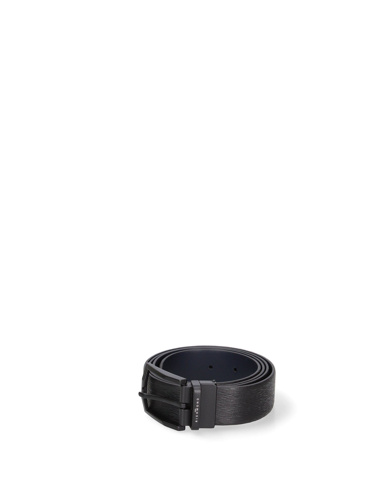 Cintura uomo vera pelle Taglia 115 JR-C25-BLACK + BLUE-115 John Richmond