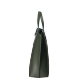 Lumena Borsa a mano da donna Vera pelle 2094-L135 VERDE BOTTIGLIA Gave Lux