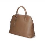 Silvana Chic Borsa a mano da donna 100% pelle 80028 5197-D40 TAUPE TAUPE Gave Lux