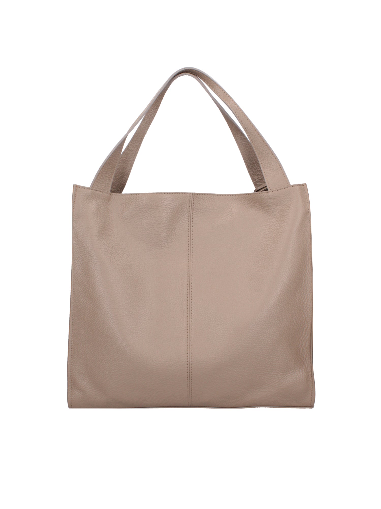 Aelia Borsa a spalla da donna Vera pelle 3312-D07 TAUPE CHIARO Gave Lux