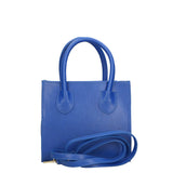 Savona Borsa a mano da donna Vera Pelle 1517-BLU Gave Lux