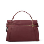 Borsa a mano da donna Ecopelle e poliestere 603-3-BORDEAUX Diana&co