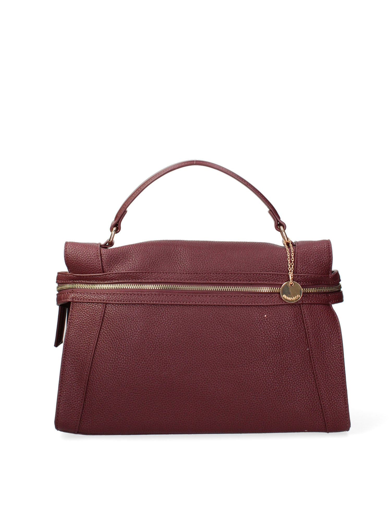 Borsa a mano da donna Ecopelle e poliestere 603-3-BORDEAUX Diana&co