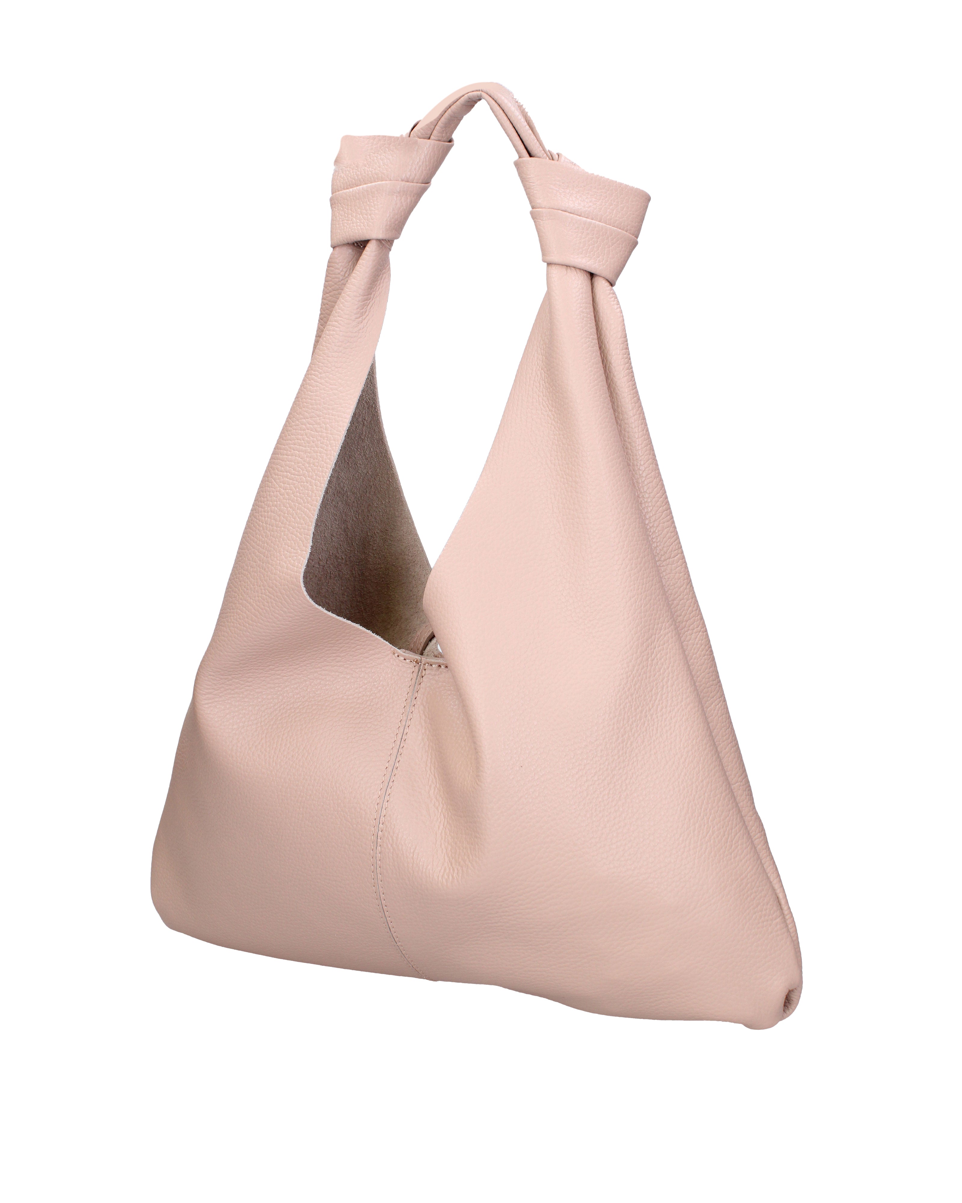 Borsa a spalla da donna 100% vera pelle 07156-D68 CIPRIA Viola Castellani