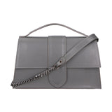Lina Borsa a mano da donna Vera pelle 06517-GRIGIO Gave Lux