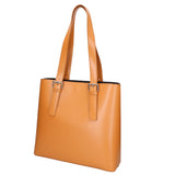 Germana Borsa a spalla da donna 100% pelle 05924-B44 CAMEL Gave Lux