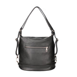 Bianca Borsa a spalla da donna Vera pelle 07136-D28 NERO Viola Castellani