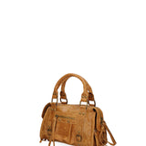 Erisia Borsa a spalla da donna Vera pelle 06091-031 CUOIO SCURO Gave Lux