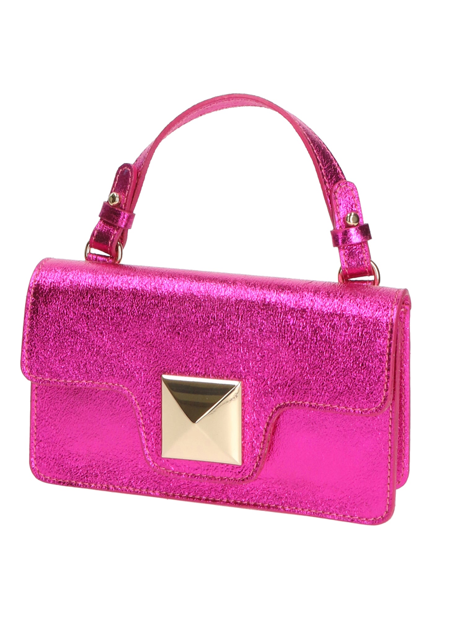 Hellen Borsa a mano da donna Vera pelle 06010-L023 FUXIA Gave Lux