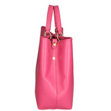 Azurite Borsa a mano da donna 100% pelle 06105-D282 CARMINE Gave Lux