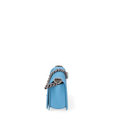 Borsa a mano da donna 100% Pvc FLAT-S-BALL 24-SUGAR BLUE - BRUSH CDF Marc Ellis