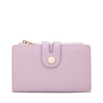 Portafoglio donna in pelle vegana Casual 798-2-2PT-LAVENDER Diana&co
