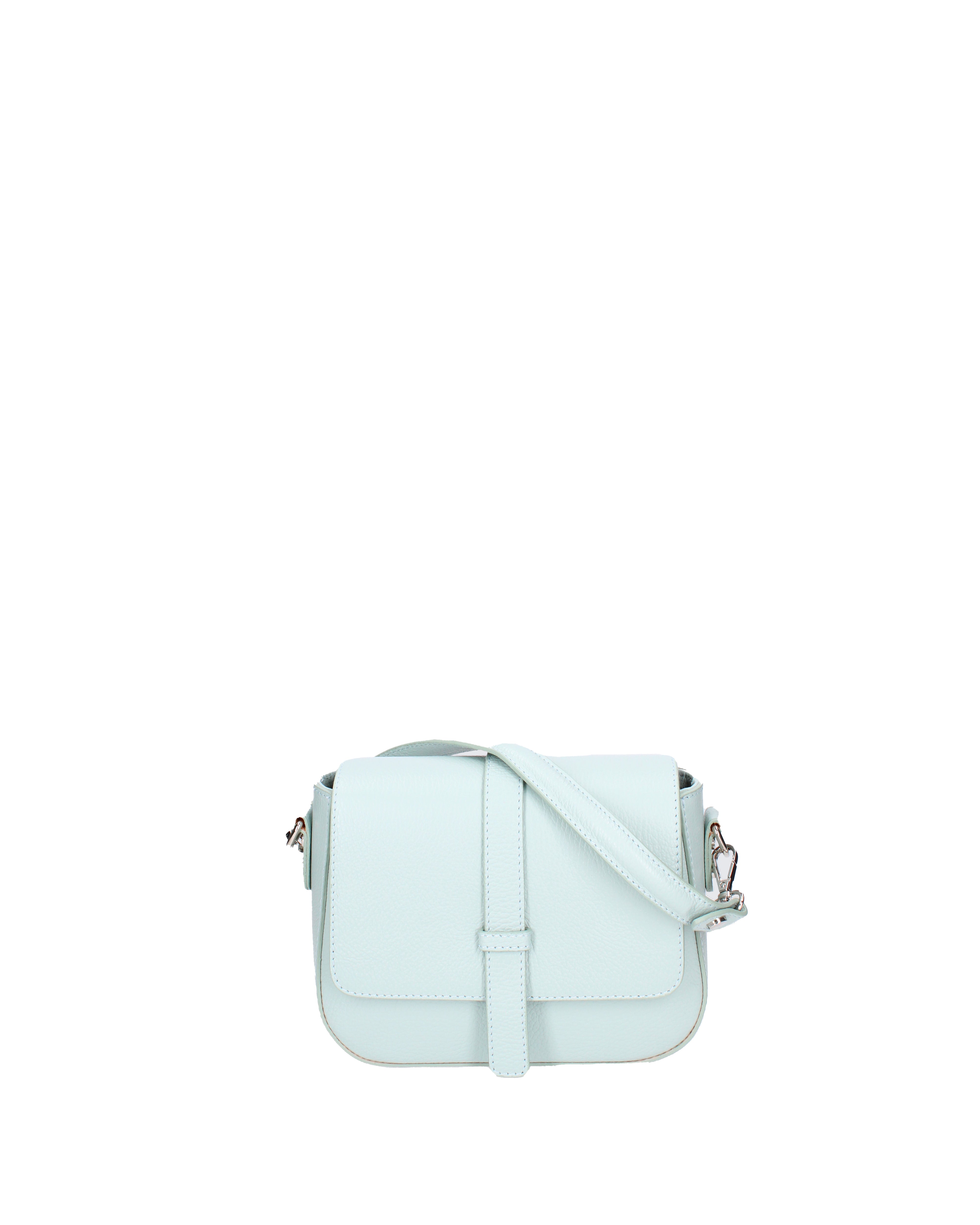 Borsa a tracolla da donna Vera pelle 07203-D102 CIELO Roberta Rossi