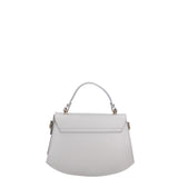 Borsa a mano da donna 100% vera pelle 07202-P 630 GRIGIO CHIARO Roberta Rossi